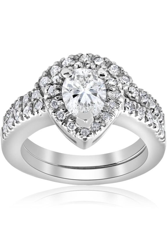 ry 14K White Gold Plated Ring - 1.6 Ct Marquise Cut Moissanite Engagement Cathedral Shank Ring - Timeless Proposal Ring for Women - Beautiful Way to Honor Commitment