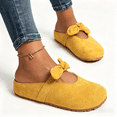 thumbnail image 1 of Bow Knot Mary Jane Mules, Slip On Closed Toe Shoes, Casual Comfort Footwear (Women's), 1 of 6