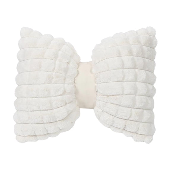 Bow Knot Sofa Cushion Office Seat Pillow for Long Sitting Comfort, Soft Decorative Throw Pillow for Home & Gifts, 15.75x12.6in