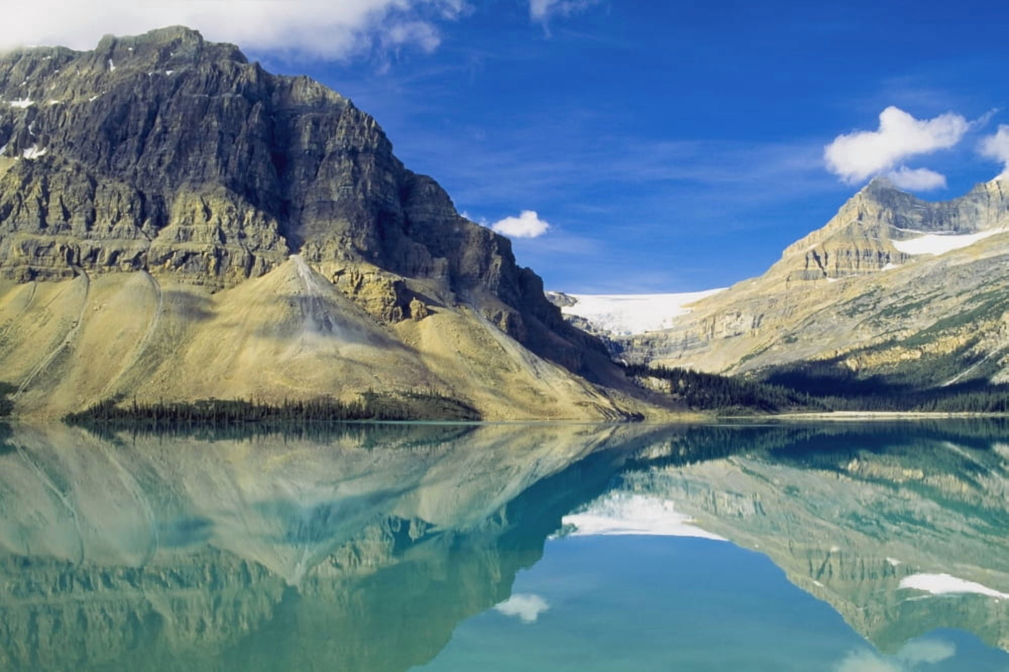 Bow LakeAlbertaCanada Canvas Art - Chris Coe Design Pics (19 x 12)