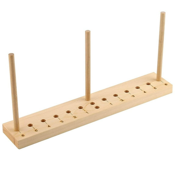 Bow Maker for Ribbon Wreaths, Wooden Wreath Bow Maker for Making Gift Bows, Lightweight Portable Adjustable Pin Wooden Board Sticks Bow Making Kit for DIY Making Ribbon Crafts