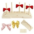thumbnail image 1 of Bow Making Tool For Ribbon Maker Bow Ribbon Decorative Tool Adjustable With Board Sticks Bow Making Tool For Ribbon Wreath Bow Making Maker For Making Bows Event & Party, 1 of 4