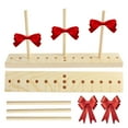 thumbnail image 1 of Bow Making Tool For Ribbon Maker Bow Ribbon Decorative Tool Adjustable With Board Sticks Bow Making Tool For Ribbon Wreath Bow Making Maker For Making Bows Event & Party, 1 of 4