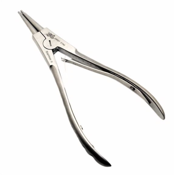 Bow Opening Plier 7" Reverse Action 4 Notch Jump Ring & Pendant Opening Tool