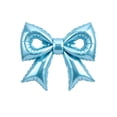 thumbnail image 1 of Bow Party Decorations 1 Pc Light Blue Foil Balloon for Birthday Celebration Wedding Engagement Party Decor, 1 of 8