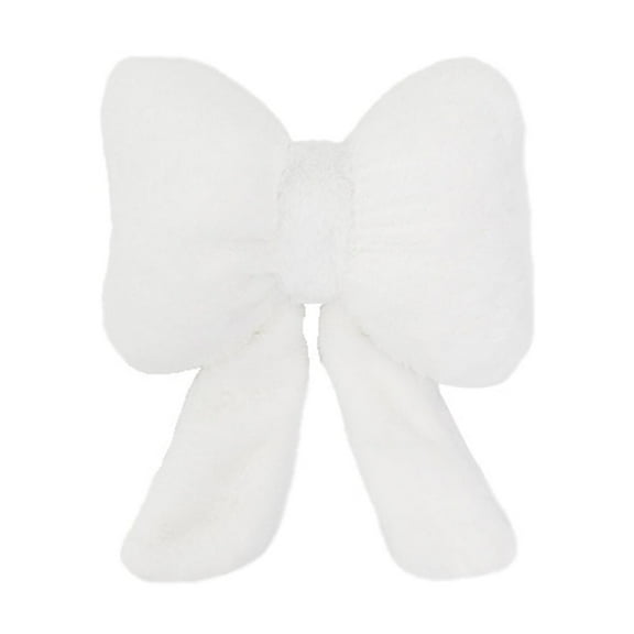 Bow Pillow, 16.1" Decorative Throw Pillows, Sofa Cute Butterfly Shaped Bow Pillow for Holiday Bed Sofa Couch Home Decor