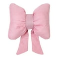 thumbnail image 1 of Bow Pillow Bow Shaped Pillow Decorative Throw Pillow, Cute Bow Shaped Soft Plush Pillows for Sofa Couch Bed Living Room Bedroom (Pink), 1 of 6