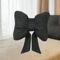 thumbnail image 1 of Bow Pillow for Couch, 12Inch Bow Pillow Throw Pillow Sofa Decorative, Cute Bow Shaped Pillows for Sofa Couch Bed Living Room Bedroom, 1 of 6