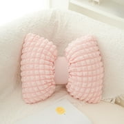 Bow Pillow with Bow under $5! CQCYD Bow Shaped Pillow Soft Bow Throw Pillows Aesthetic Bow Decorative Pillows for Bed Sofa Couch Home Decor
