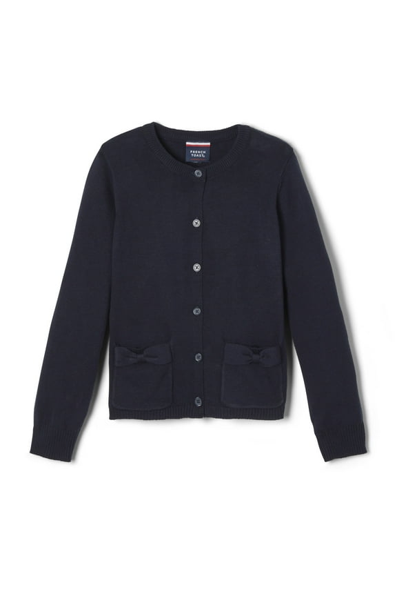 Bow Pocket Cardigan Sweater (Little Girls & Big Girls)