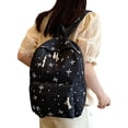 thumbnail image 1 of Bow Print Nylon Backpack, Lightweight Large Capacity Casual Daypack, Multi Pocket Adjustable Shoulder Strap Bookbag for School Daily Travel, 1 of 5
