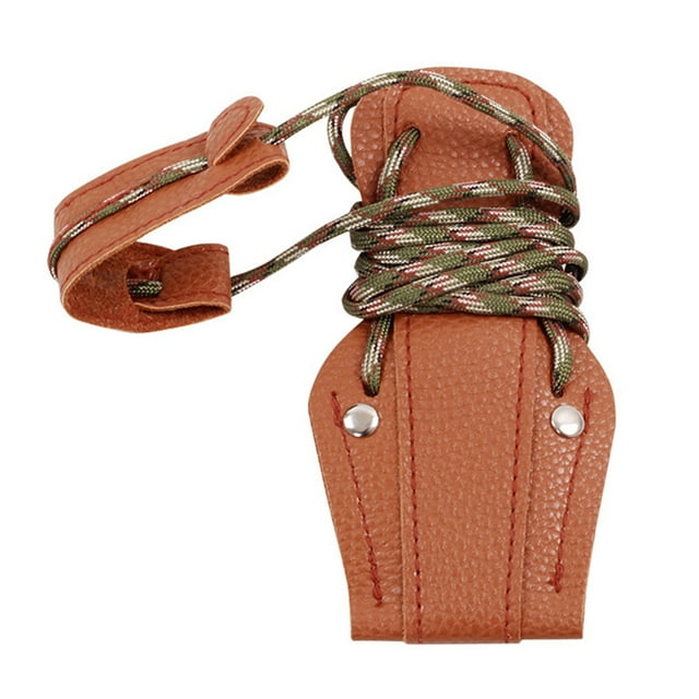 Bow Recurve String Leather Tip Nylon String Archery Bow String Stringer