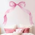 thumbnail image 1 of Bow Room Decor,33 x 26 Inch Large Pink Bow Wall Stickers,Peel and Stick Room Decor Large Watercolor Bow Stickers,Preppy Waterproof Vinyl Decals Wall Decor for Room(1 Set), 1 of 5