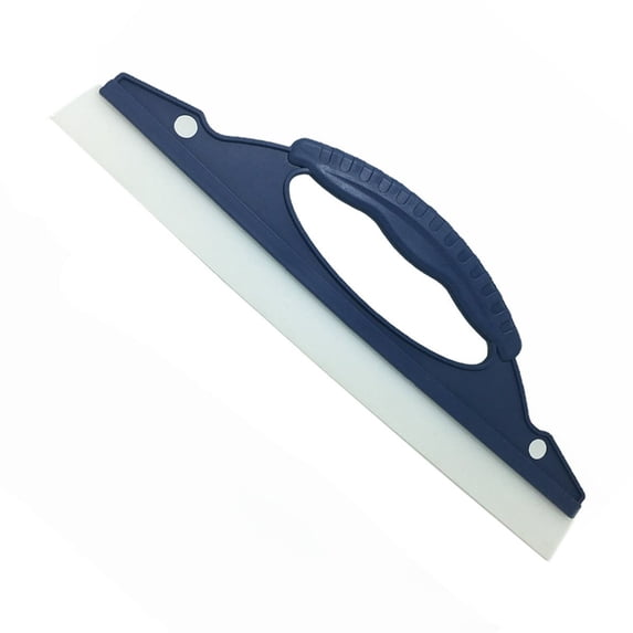 Bow-Shaped Car Scraper - 12" Multifunctional Water & Snow Wiper for Windows, Paint & Glass - Ergonomic ABS/Rubber Handle - Safe for Car Paint - 300mm x 95mm