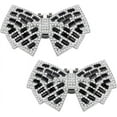 thumbnail image 1 of Bow Shoe Clips Alloy Shoe Clips Crystal Rhinestone Shoe Buckles Bow Tie Pattern Shoe Buckles Removable Shoe Decoration for Shoes High Heel Wedding Bridal Fashion, 1 of 9