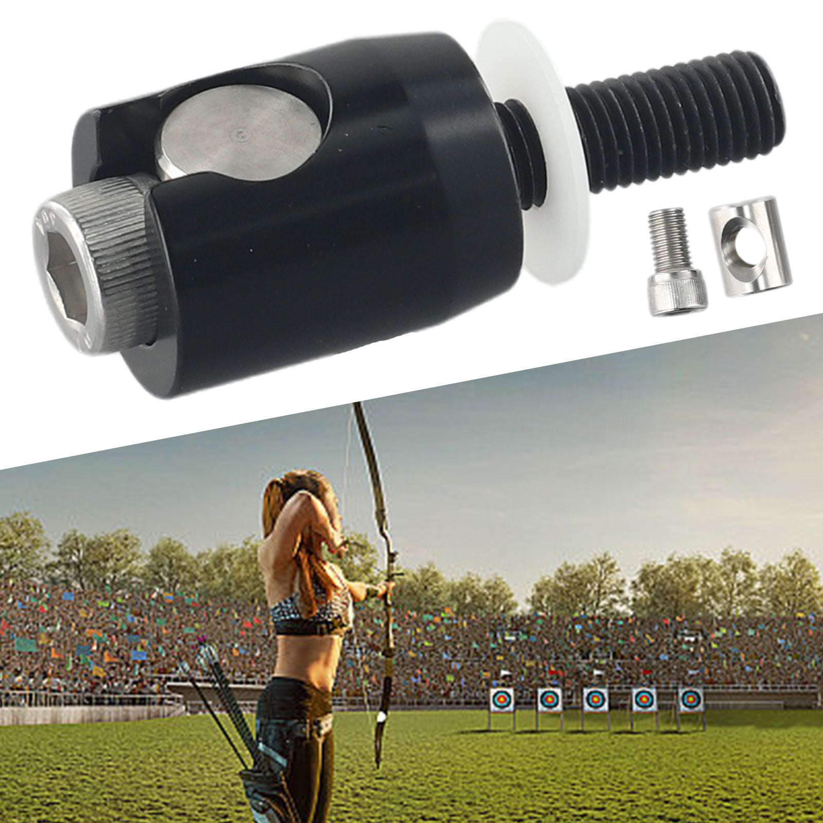 Bow Stabilizer Quick Disconnect Adapter Mount Detach Balance Bar Joint
