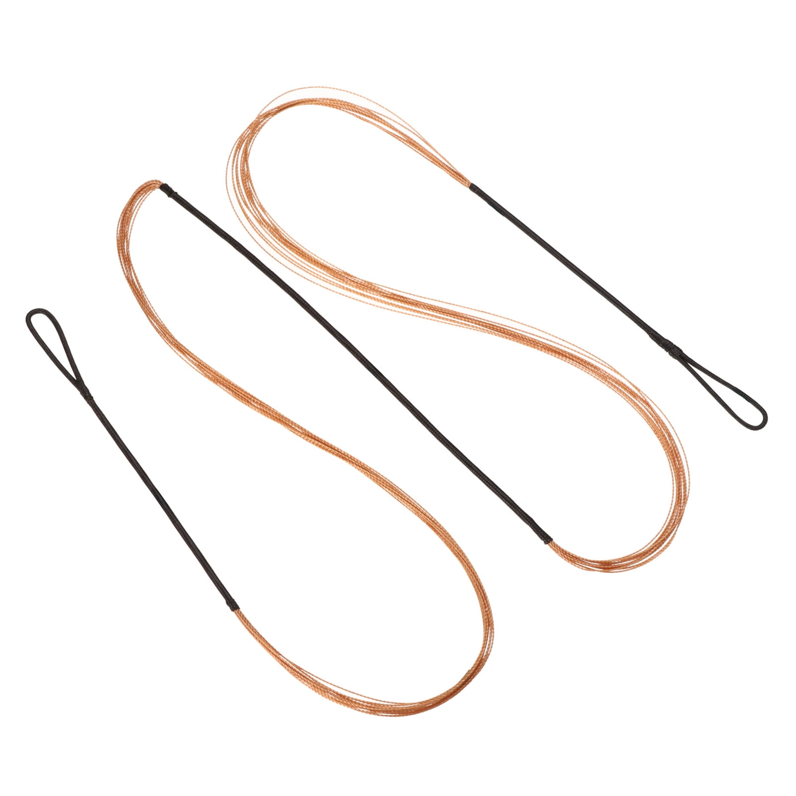 Bow String Replacement,12 Strands Recurve Bowstring for AMO 54" Traditional Recurve Bow, Black