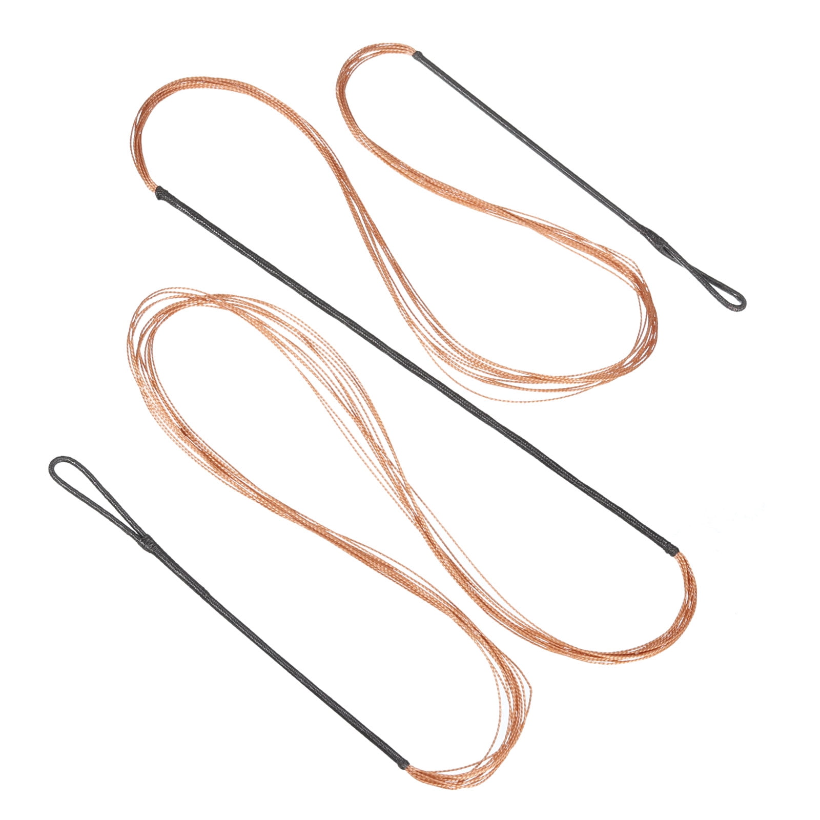 Bow String Replacement,12 Strands Recurve Bowstring for AMO 61" Traditional Recurve Bow, Black
