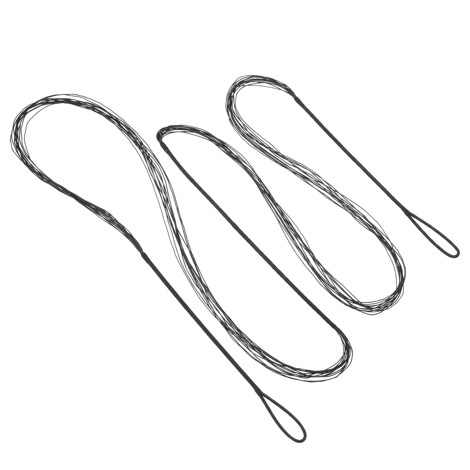 Bow String Replacement,12 Strands Recurve Bowstring for AMO 67" Traditional Recurve Bow, Black