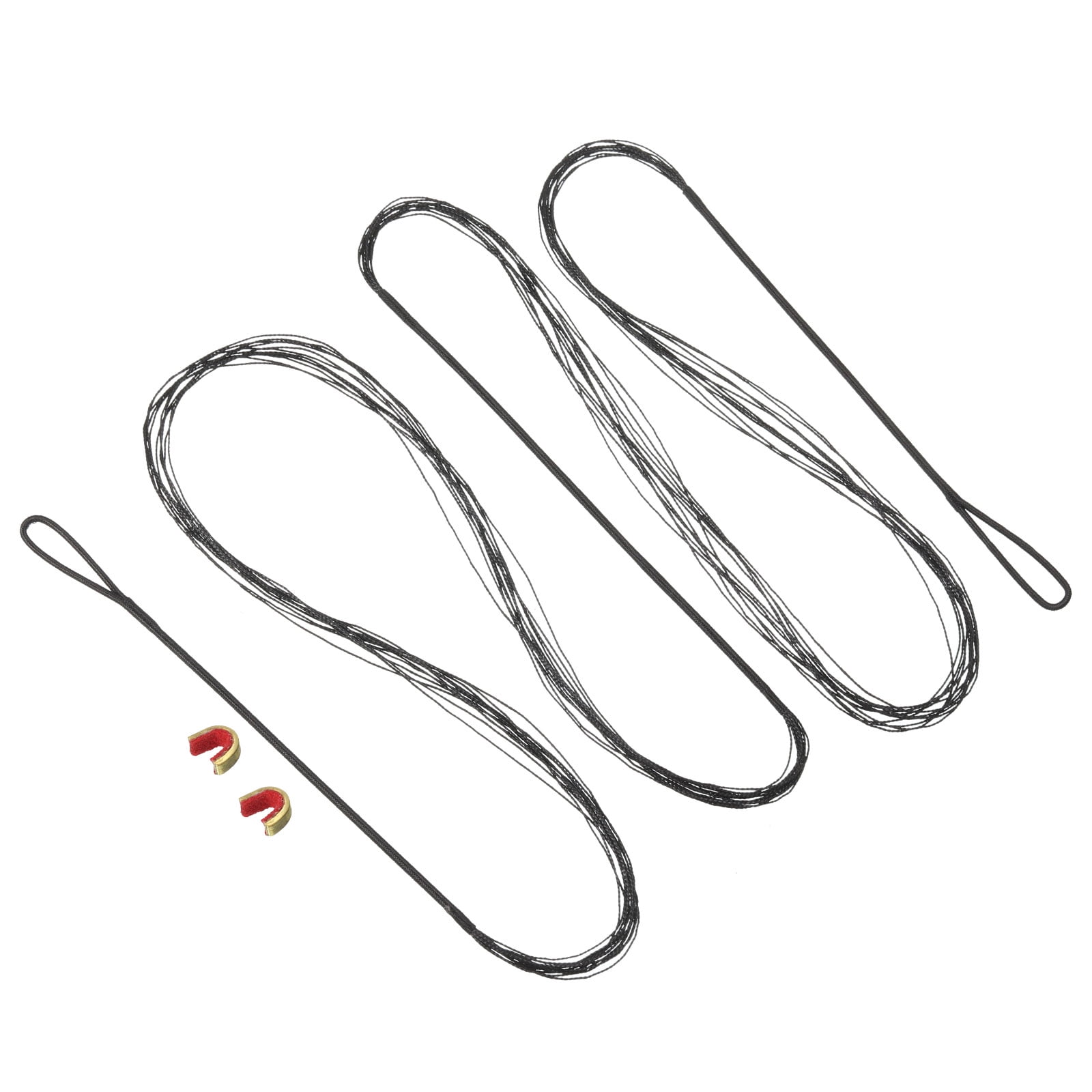 Bow String Replacement,12 Strands Recurve Bowstring with Nock Point for AMO 70" Traditional