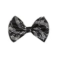 thumbnail image 1 of Bow Tie 4.4 inches Black & White Music Sheet, 1 of 2