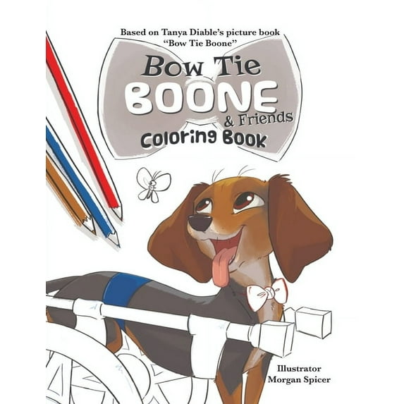 Bow Tie Boone & Friends Coloring Book, (Paperback)