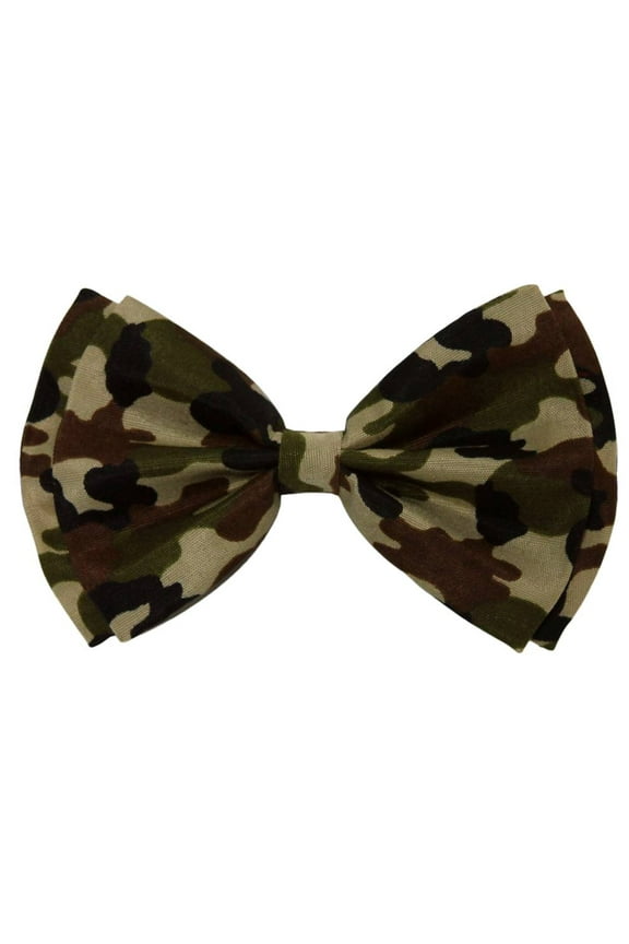 Bow Tie Green Military Camouflage 4.3 inches