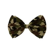 Bow Tie Green Military Camouflage 4.3 inches