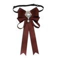 thumbnail image 1 of Bow Tie Pre Tied Bowknot Adjustable Neck Ribbon Cotton Women Shirt Collar Accessory for Girls Uniform, 1 of 9