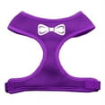 thumbnail image 1 of Bow Tie Screen Print Soft Mesh Harness Purple Large, 1 of 1