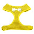 thumbnail image 1 of Bow Tie Screen Print Soft Mesh Harness Yellow Medium, 1 of 1
