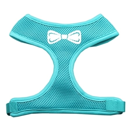 Bow Tie Screen Print Soft Mesh Pet Harness