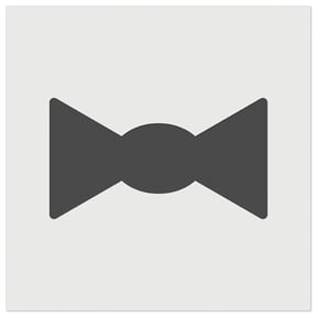 Bow Tie Solid DIY Cookie Wall Craft Stencil - 3.5 Inch