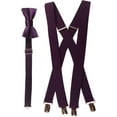 thumbnail image 1 of Bow Tie and Suspender Set Combo in Multiple Sizes and Colors, 1 of 1