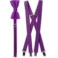 thumbnail image 1 of Bow Tie and Suspender Set Combo in Multiple Sizes and Colors, 1 of 1