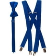thumbnail image 1 of Bow Tie and Suspender Set Combo in Multiple Sizes and Colors, 1 of 1