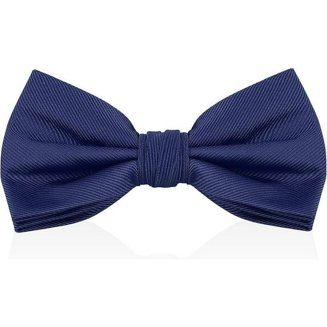 Bow Ties For Men Mens Woven Pre Tied Bowties Bowtie Tuxedo Solid