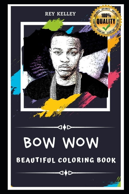 Bow Wow Beautiful Coloring Books: Bow Wow Beautiful Coloring Book: Stress Relieving Adult Coloring Book for All Ages (Series #0) (Paperback)