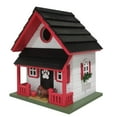 thumbnail image 1 of Bow Wow Birdhouse - Red & White, 1 of 1