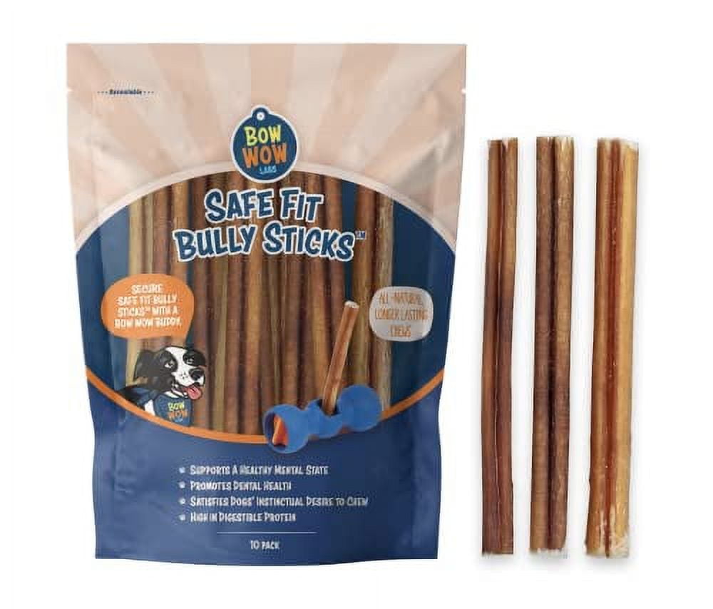 Bow Wow Labs 6" Bully Sticks 10 Pack (Thin)