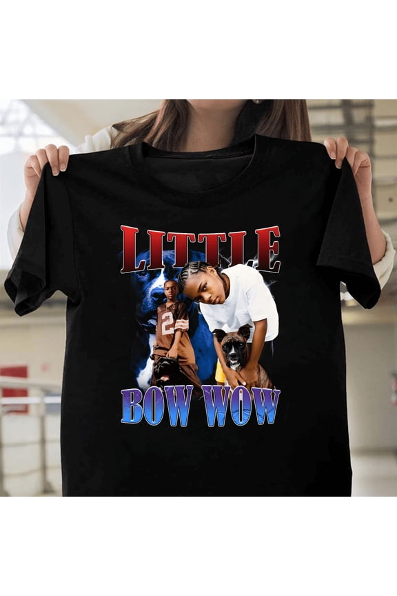 Bow Wow Lil Bow Wow Rapper Hip Hop R&B Music Artist 2000s Nostalgia Fan Unisex Graphic T-Shirt Soft Cotton, Sizes S-5XL