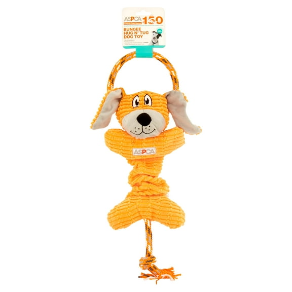 Bow Wow Pet ASPCA Hug N' Tug Fetch Bungee Dog Toy
