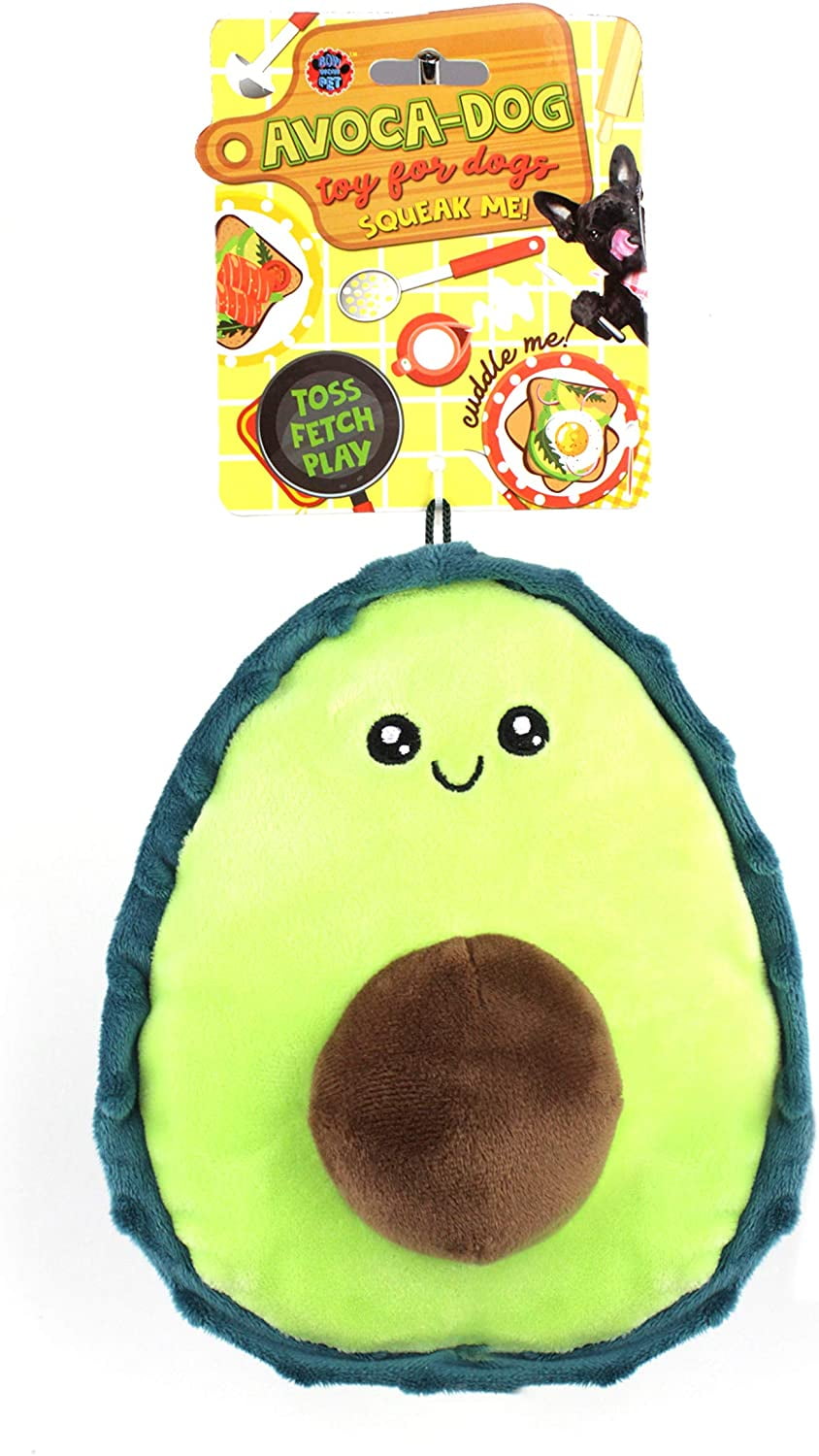 Avocado toy for dogs sales