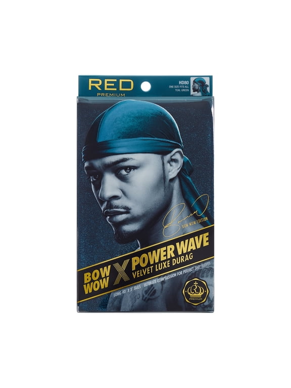 Bow Wow Power Wave Velvet Luxe Durag (Teal Green)