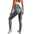thumbnail image 1 of Bow Yoga Pants, Scrunch Leggings, Gym Workout, Running for Women High Waisted Sexy Tummy Control Lifting, 1 of 6