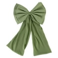 thumbnail image 1 of Bow for Coquette Room Decor Ribbon Tie Coquette Bows for Baby Shower Birthday Party Supplies Door Wall Decor (Green), 1 of 6