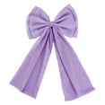 thumbnail image 1 of Bow for Coquette Room Decor Ribbon Tie Coquette Bows for Baby Shower Birthday Party Supplies Door Wall Decor (Purple), 1 of 6