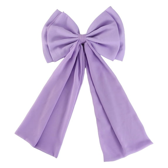 Bow for Coquette Room Decor Ribbon Tie Coquette Bows for Baby Shower Birthday Party Supplies Door Wall Decor (Purple)