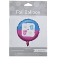 thumbnail image 1 of Bow or Bowtie? Gender Reveal Baby Shower Party Decoration 18" Mylar Balloon, 1 of 2