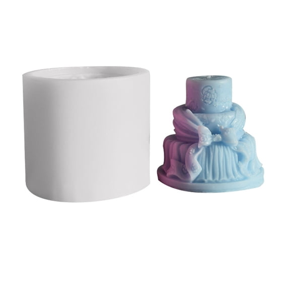 Bow-tie Candle Silicone Mold Cake Chocolate Mold DIY Aromatherapy Plaster Diffuser Stone Silicone Mold Home Decor